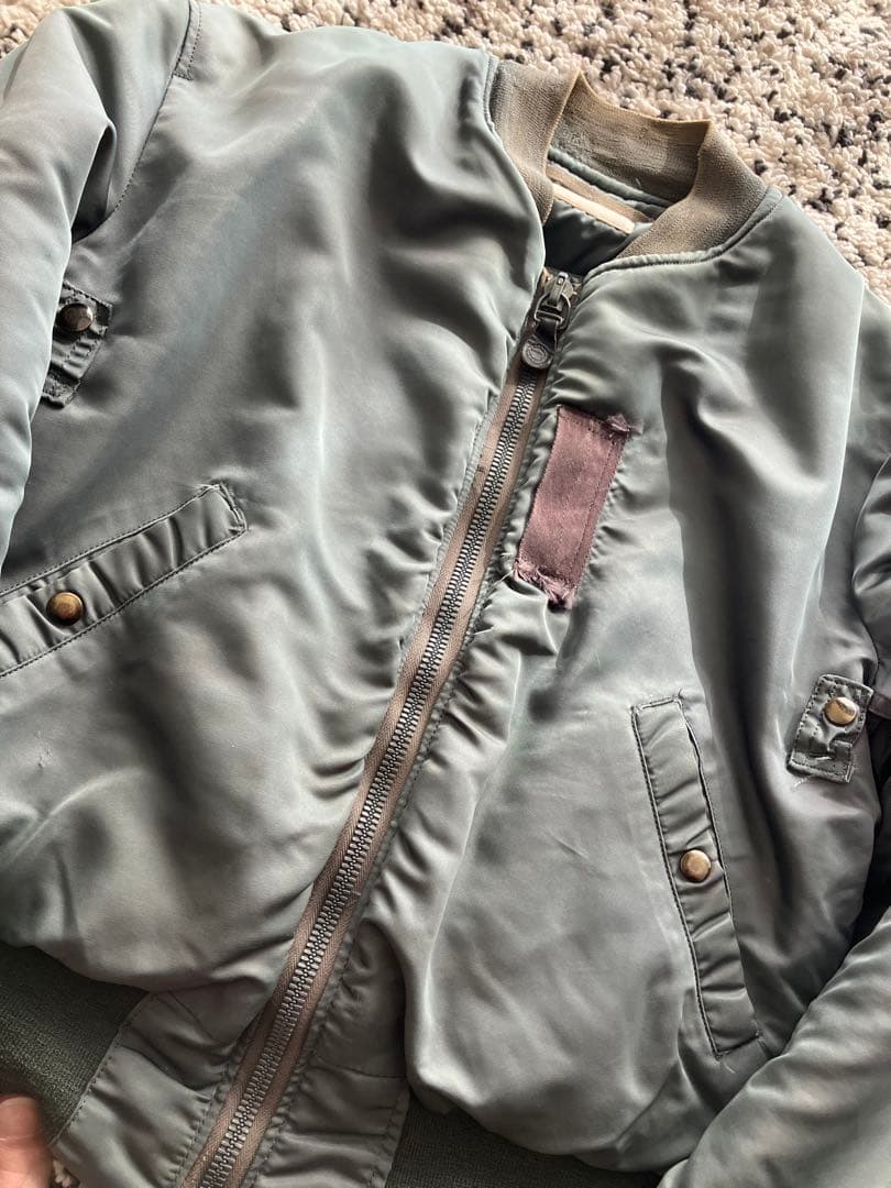 【美品】50s 初期 実物USAF MA−1 B−15D MOD