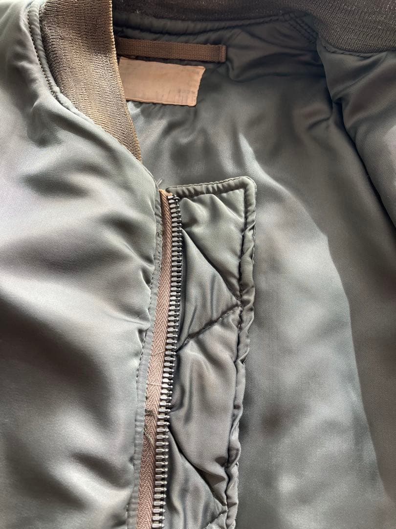 【美品】50s 初期 実物USAF MA−1 B−15D MOD