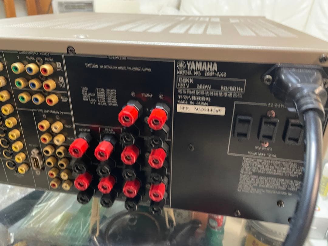 Yamaha DSP-AX2 AVアンプ シルバー