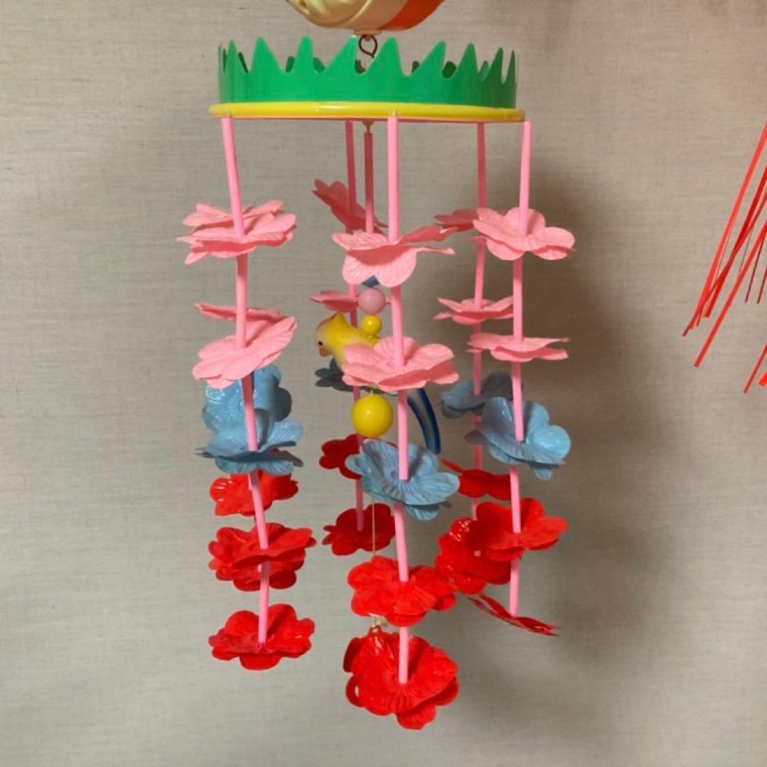 ベビーオルゴール 吊り下げ セルロイド くまさん ポップ 昭和 レトロ ジャンク