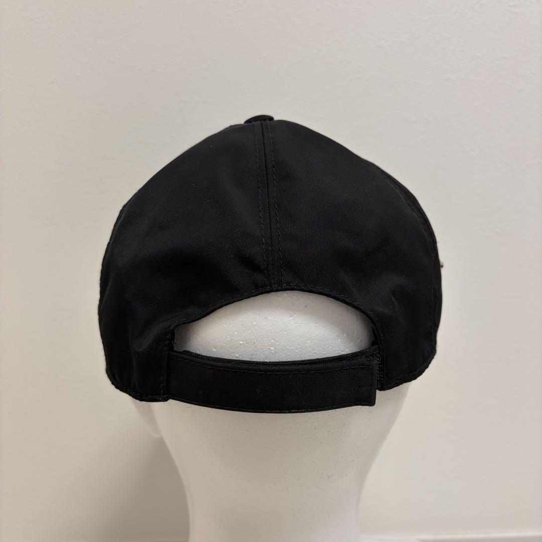 【未使用級】PRADA Re-Nylon ベースボール キャップ 黒 ブラック