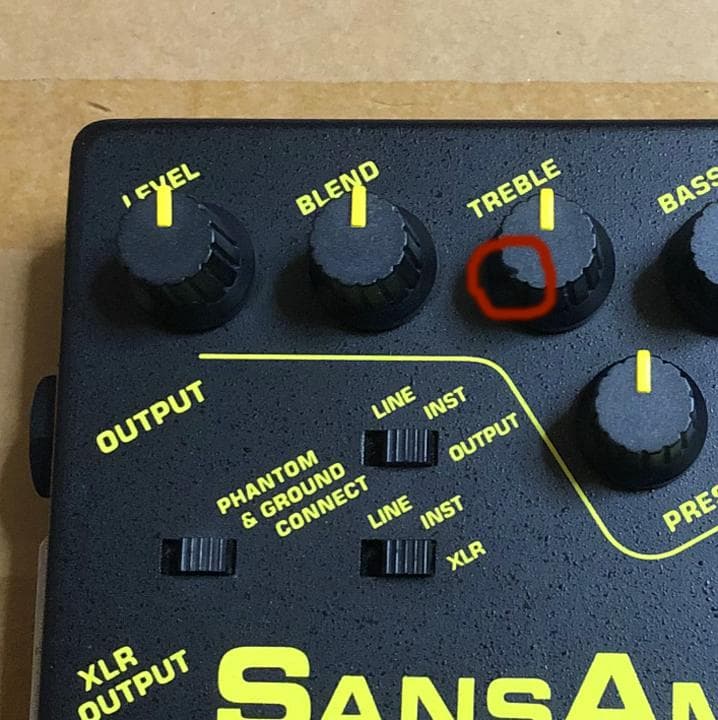 TECH21 SansAmp 美品 BASS D DI サンズアンプ