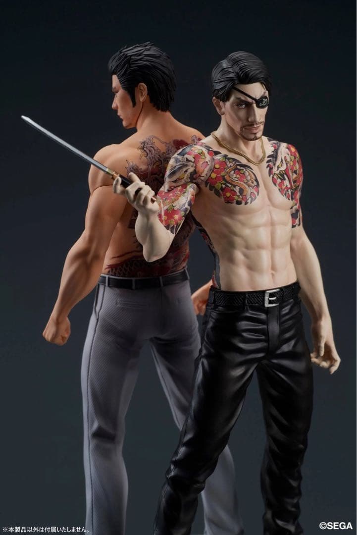 (即日発送！)龍が如く 桐生一馬 真島吾朗 春日一番フィギュア限定特典付き