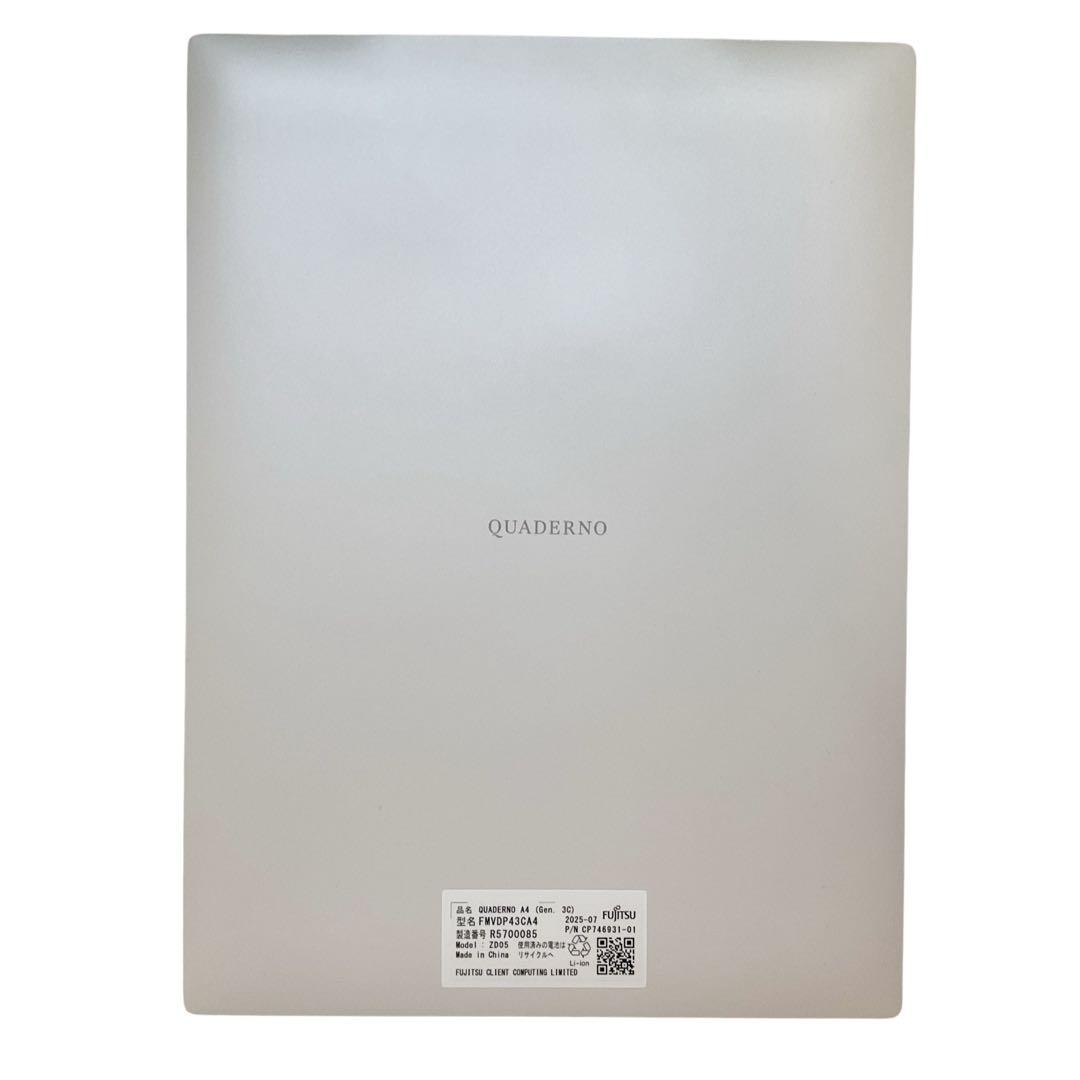 【2025年9月購入(数回使用)】QUADERNO A4（Gen.3）クアデルノ