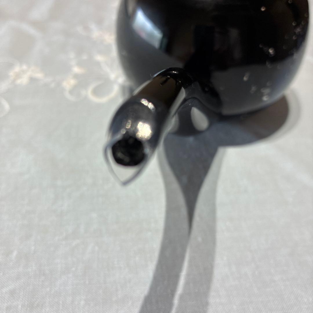 琉球ガラス末吉清一作水さし お酒を入れても楽しめます。