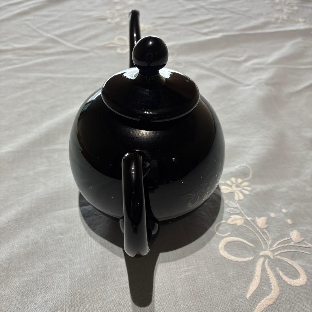 琉球ガラス末吉清一作水さし お酒を入れても楽しめます。