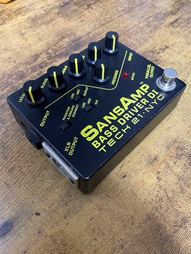 【本体のみ】sansamp bass d DI tech21