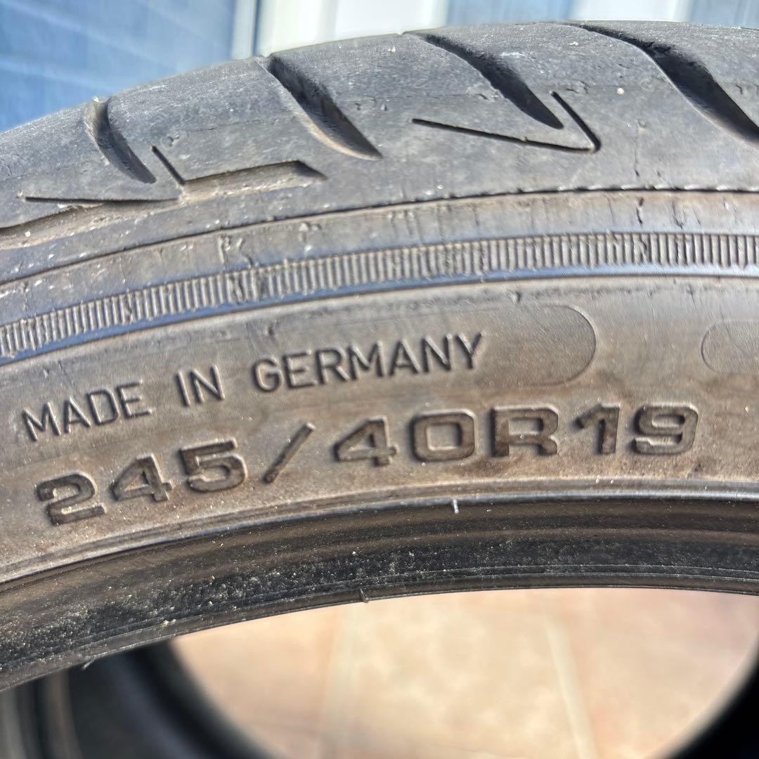 送料込み　245/40R19 GOOD YEAR 夏タイヤ2本