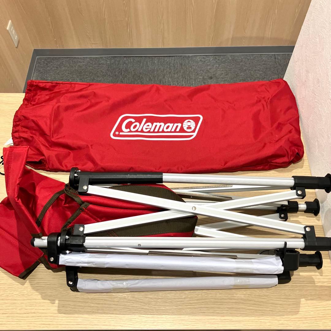 Coleman コールマン ツーウェイ キャプテン チェア レッド 未使用