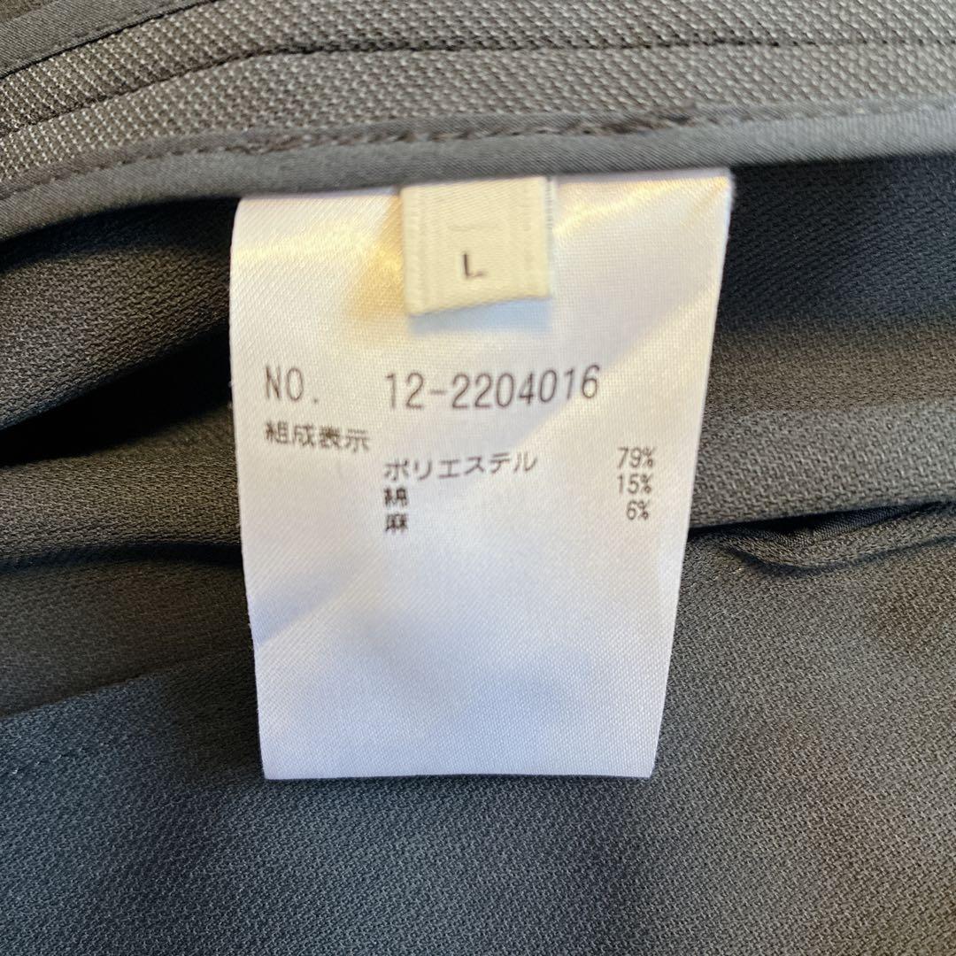 【未使用級】 プラステ 紺ブレ 金ボタン L リネンブレンド ダブルジャケット