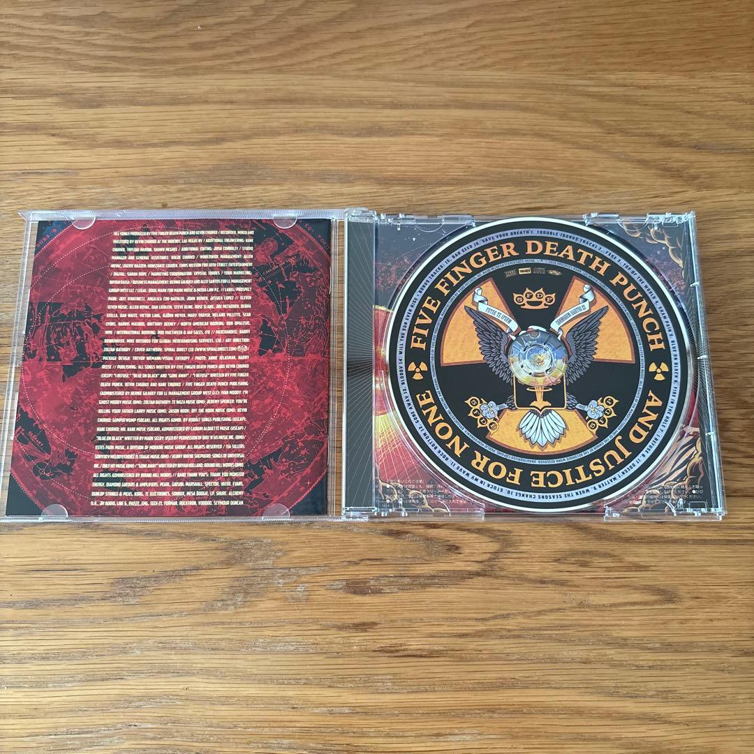 Five Finger Death Punch アルバムコレクション