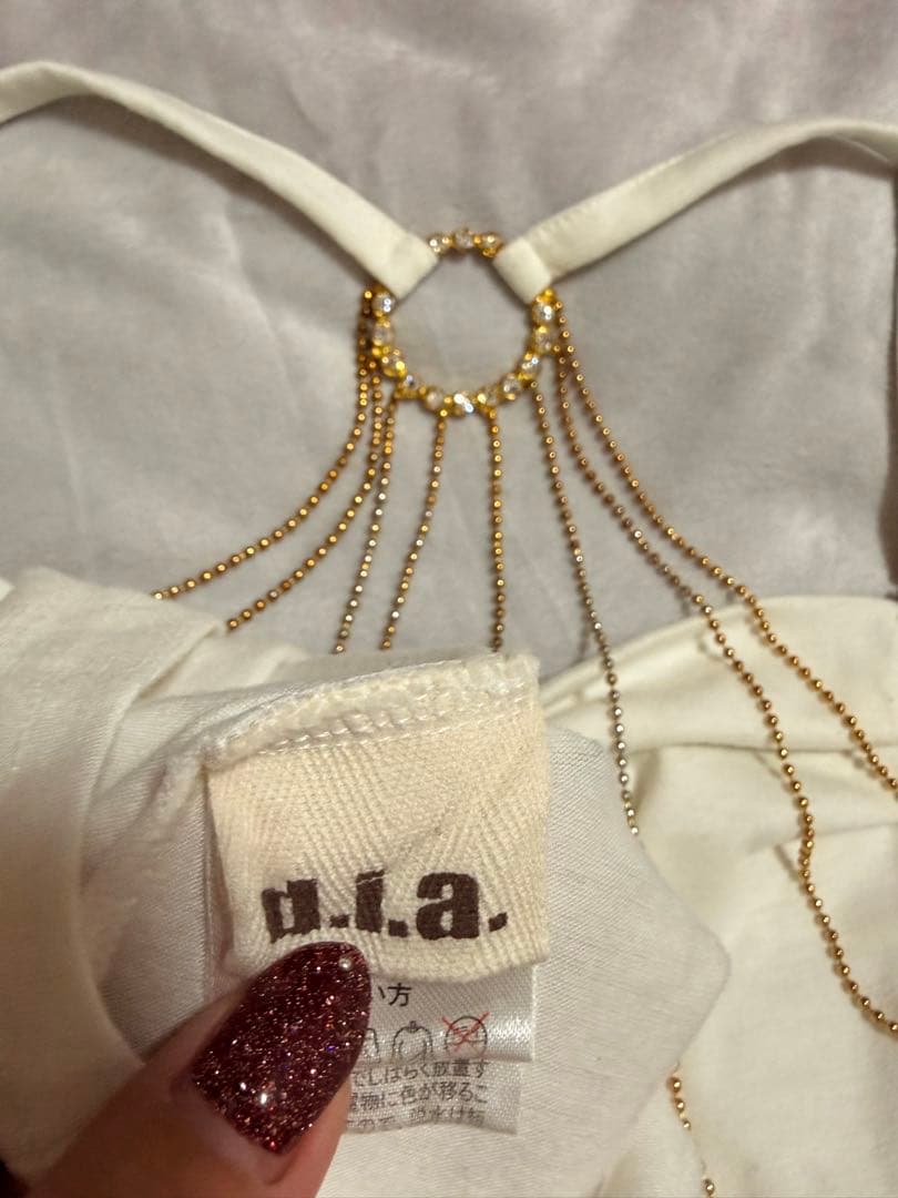 【激レア】d.i.a. 平成ギャル全盛期 背中ガバ開きキャミ【着画あり】