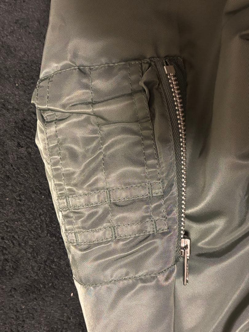 美品 希少 00s OLD UNIQLO MA1 紺タグ archive ユニ