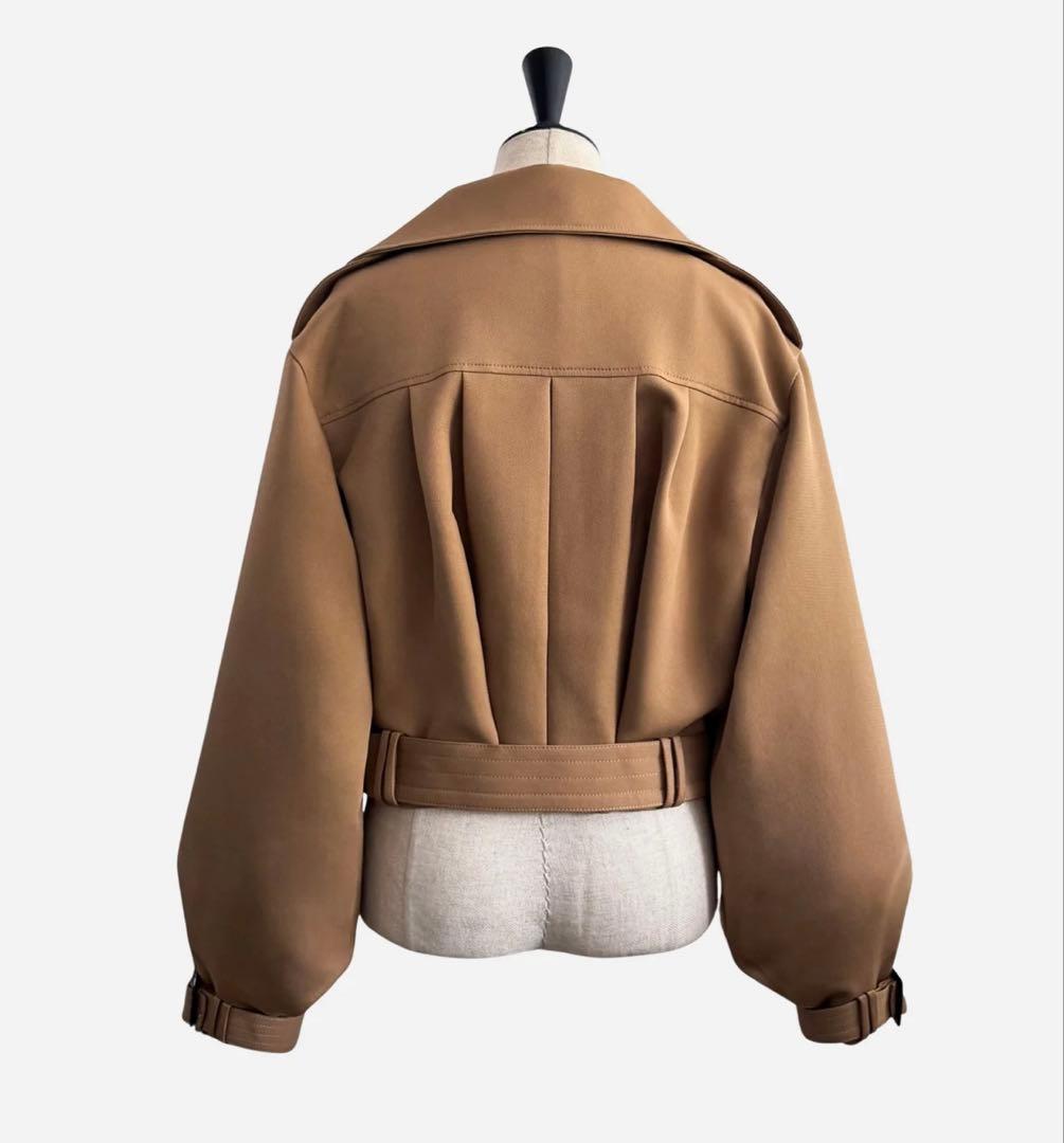 トレンチコート 2way shorttrenchcoatシェリエ sheller