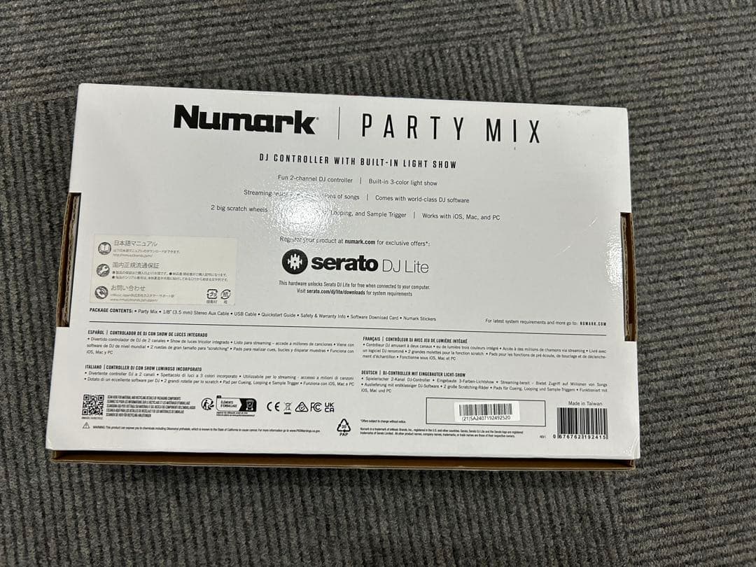 DJ機材 Numark Party Mix