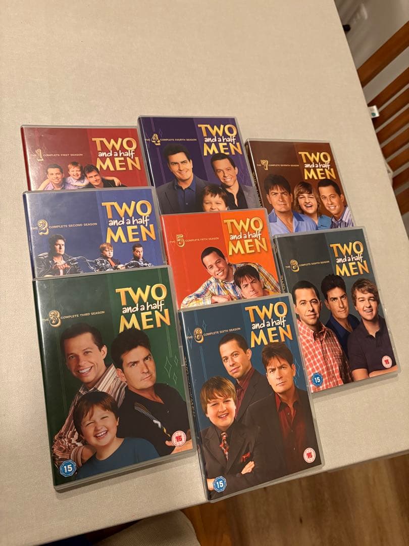 超レア！日本未発売、Two and a half menのDVDセット