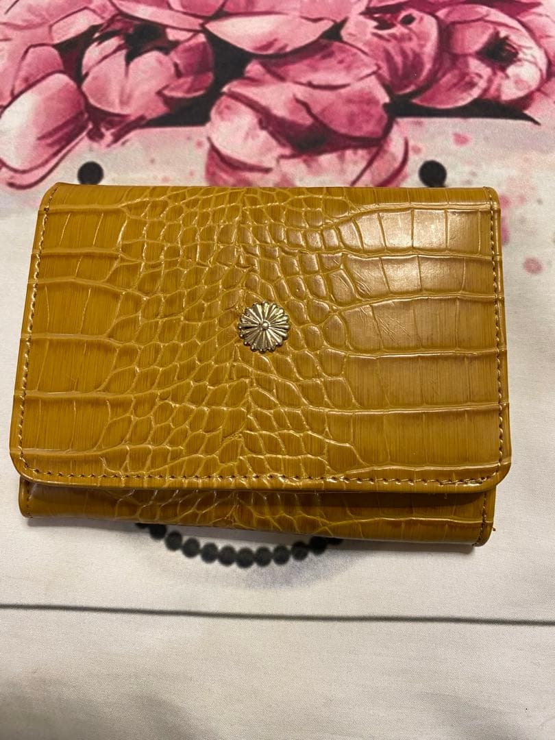 新品【菊の紋章入り】2つ折り財布
