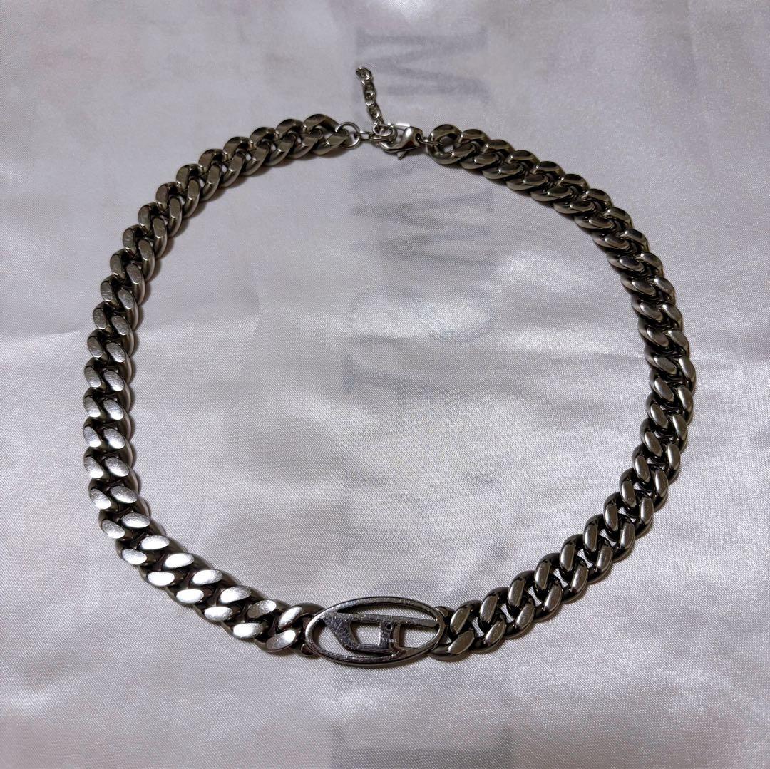 DIESEL シルバーチェーン ネックレス