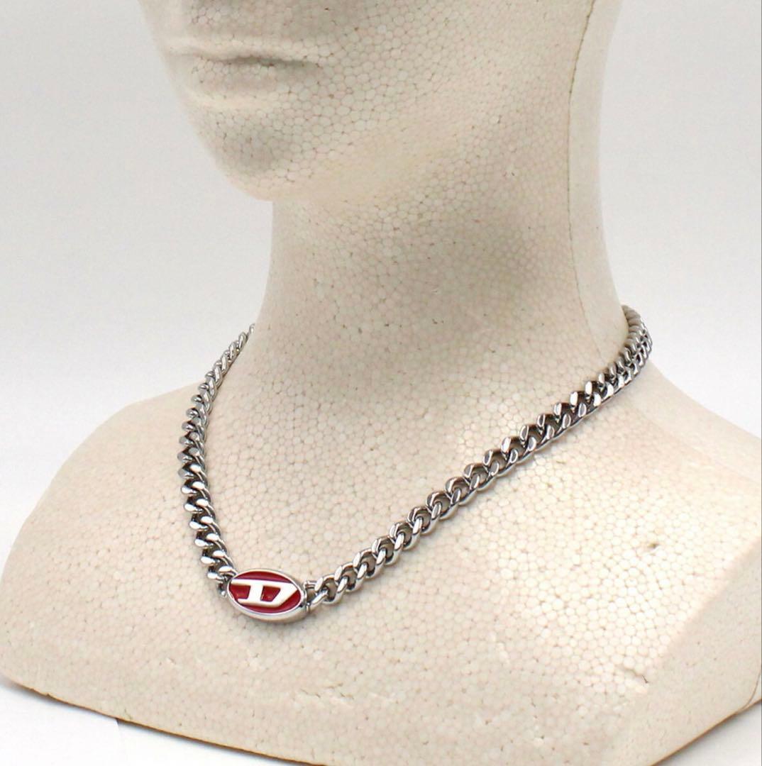 DIESEL シルバーチェーン ネックレス