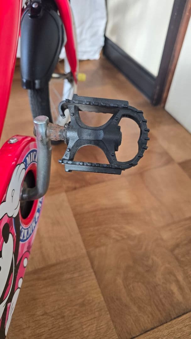 【sora品】ミッキー 14インチ 幼児用自転車　子供　ディズニー　栃木県