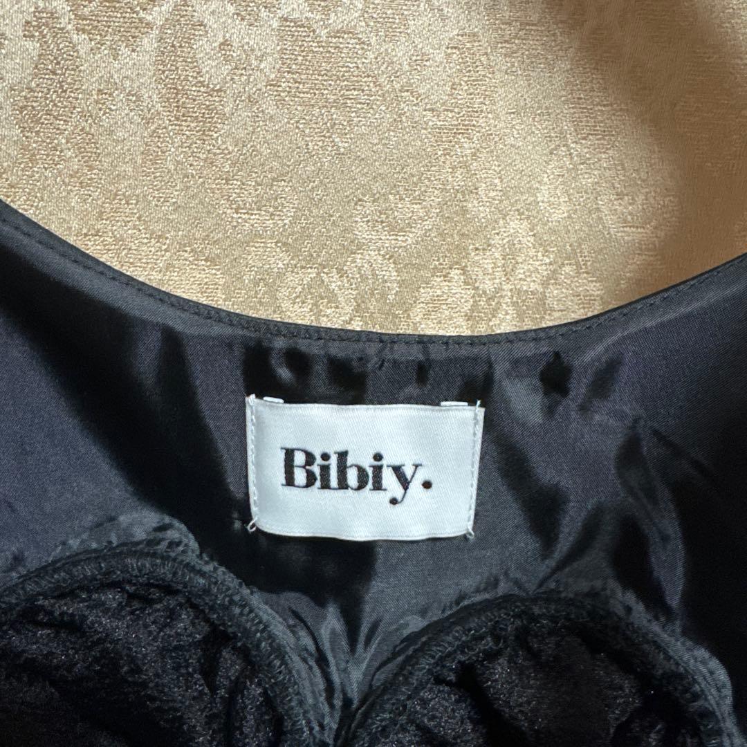 Bibiy BIANCA TOP ブラック　ビアンカ