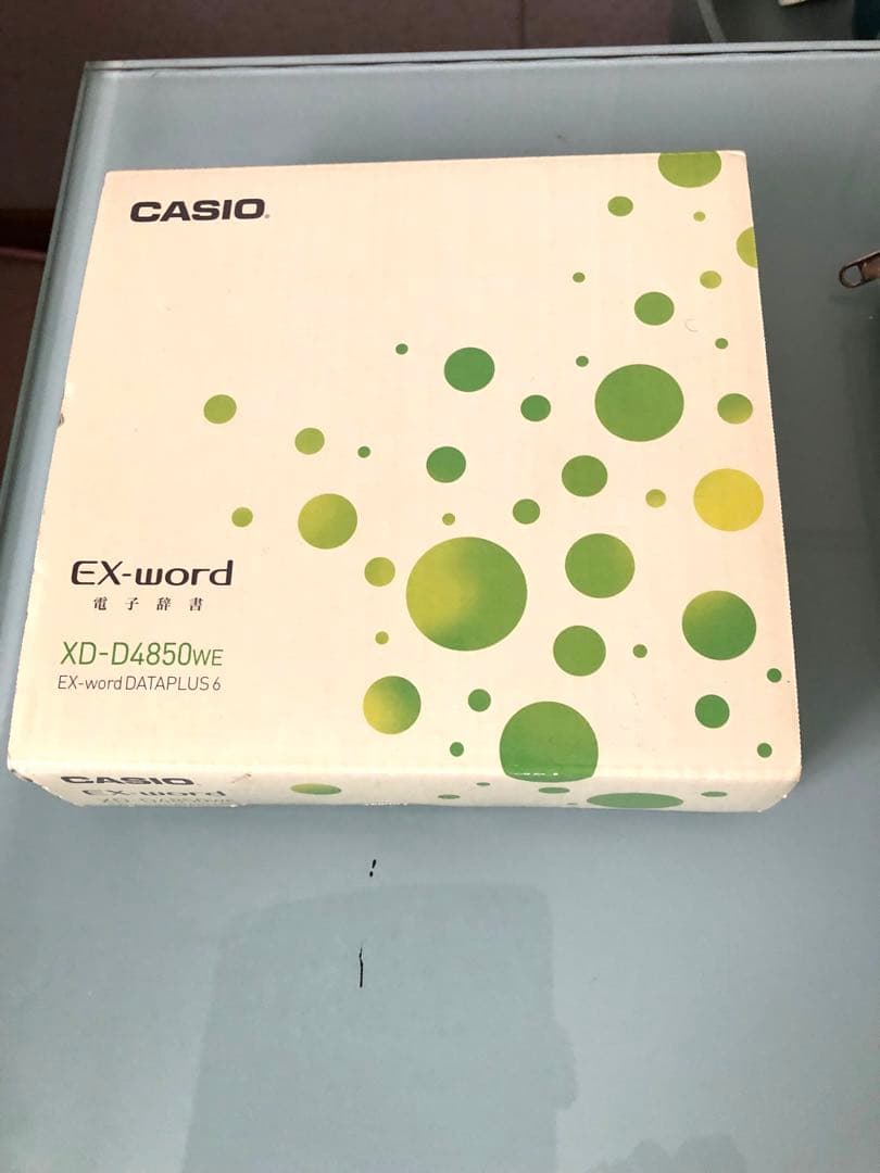 電子辞書　CASIO XD-D4850WE