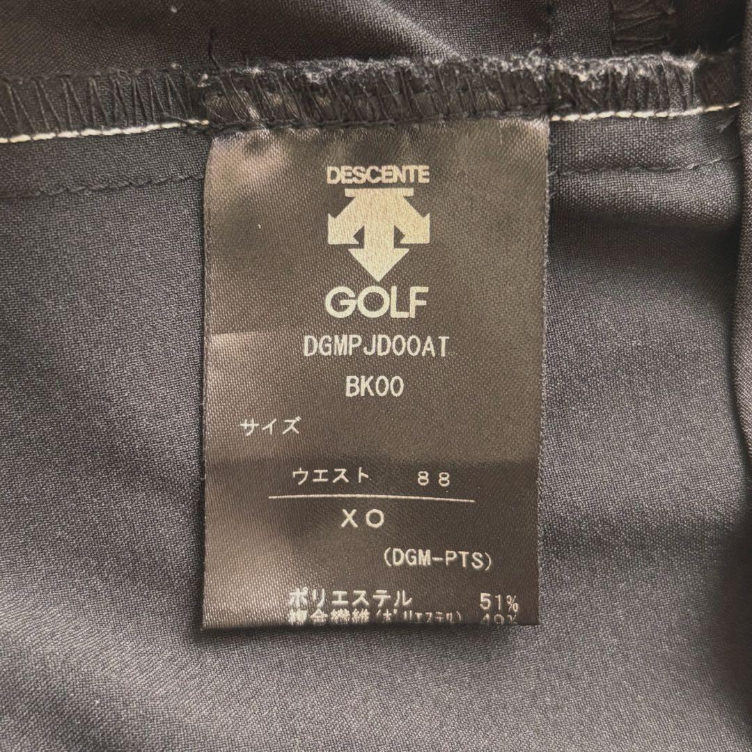 DESCENTE GOLF デサントゴルフ ストレッチパンツ ブラック XO