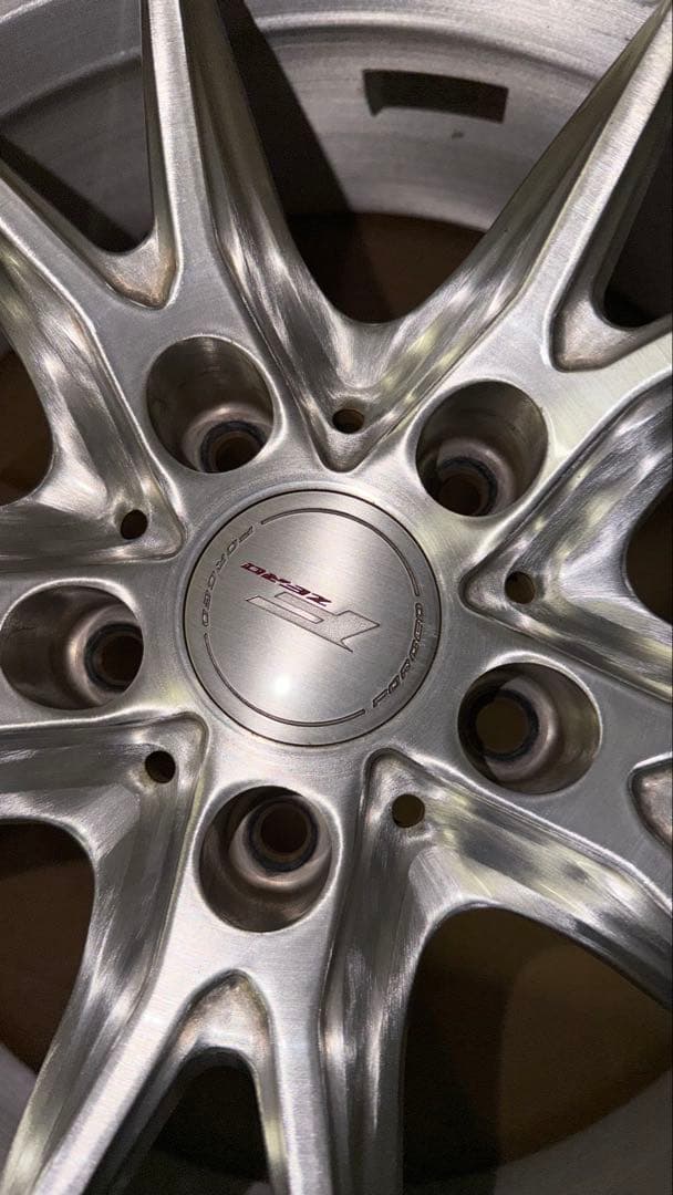 weds FZERO FZ2 鍛造ホイール4本セット　ブラッシュド