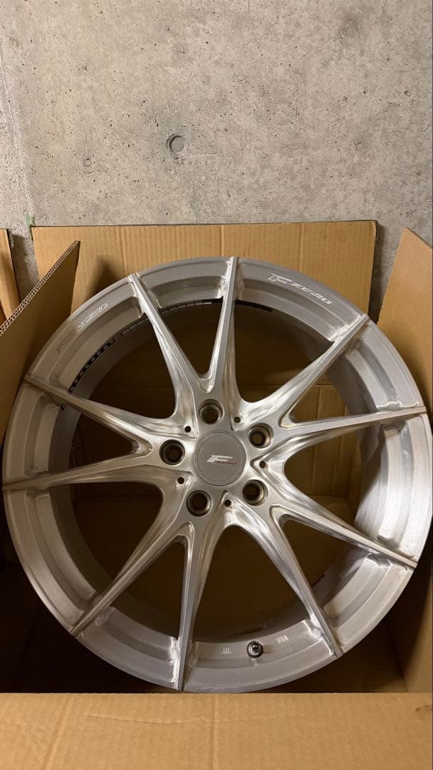 weds FZERO FZ2 鍛造ホイール4本セット　ブラッシュド