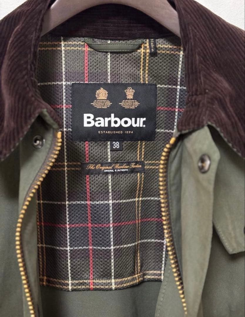 Z*I様 Barbour BEDALE SL PEACHEDビデイル SL ピー