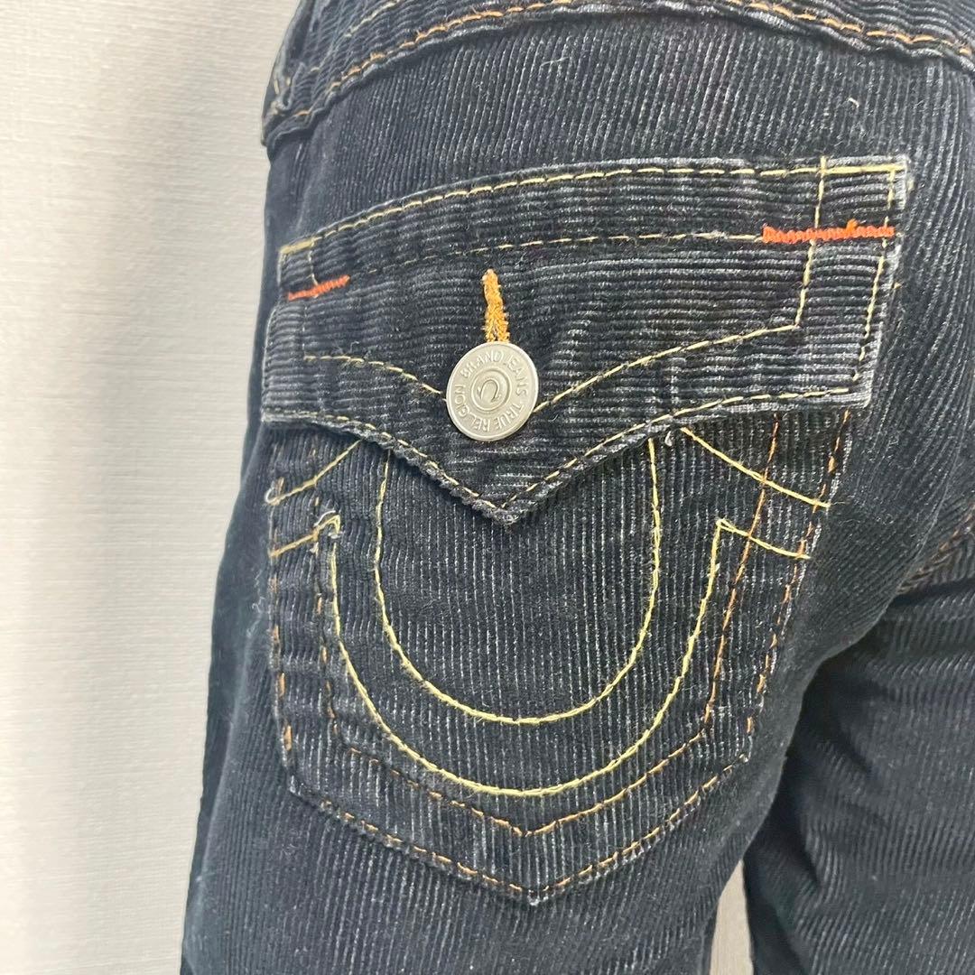 y2k❤️00s TRUE RELIGION コーデュロイ ローライズフレアパンツ