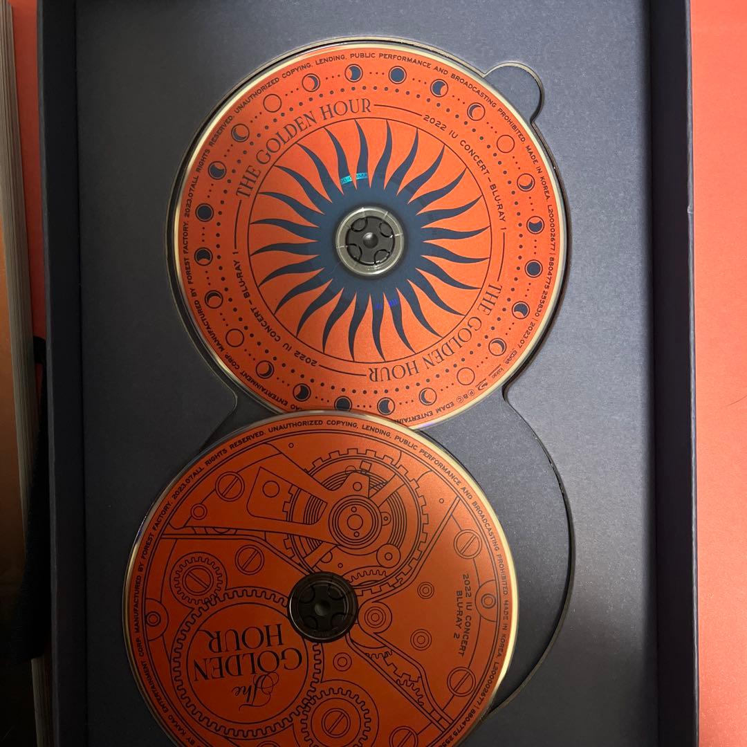 K-POP・アジア THE GOLDEN HOUR 2022 IU CONCERT Blu-ray