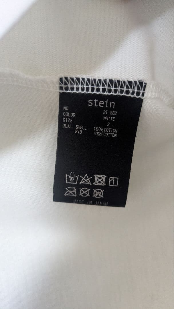 ssstein プリントTシャツ サイズS(タグ付き)