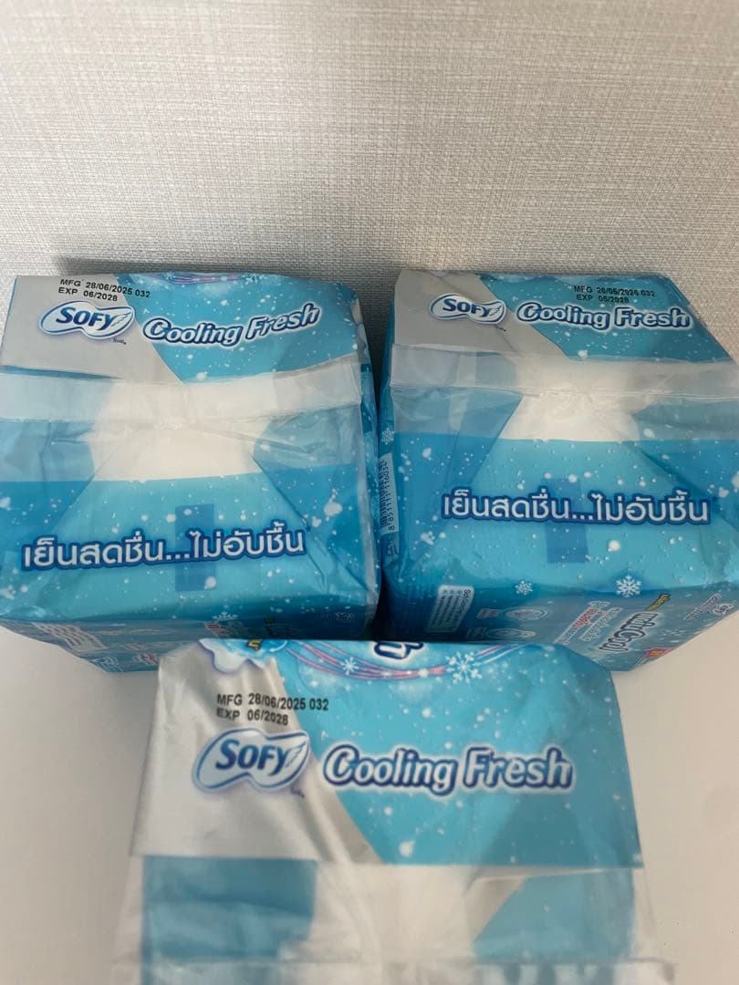 SOFY ソフィー　Cooling Fresh タイ　生理用品　生理ナプキン