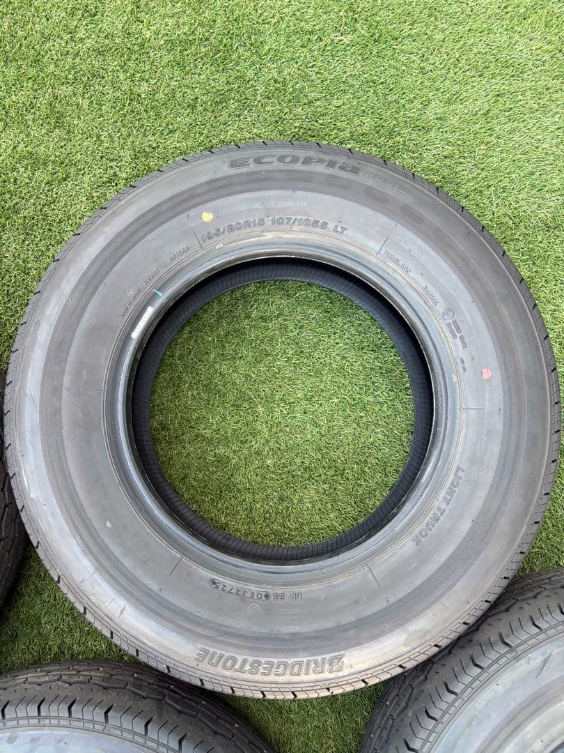ブリヂストン エコピア 4本セット　195/80R15 LT