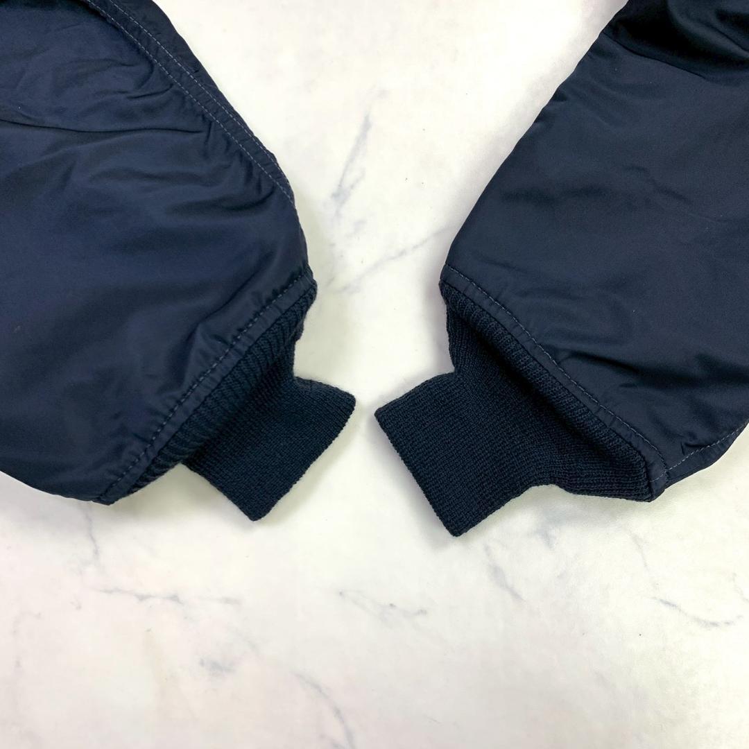 美品★米軍 90s L-2B グランドクルー ALPHA ネイビー M　E024