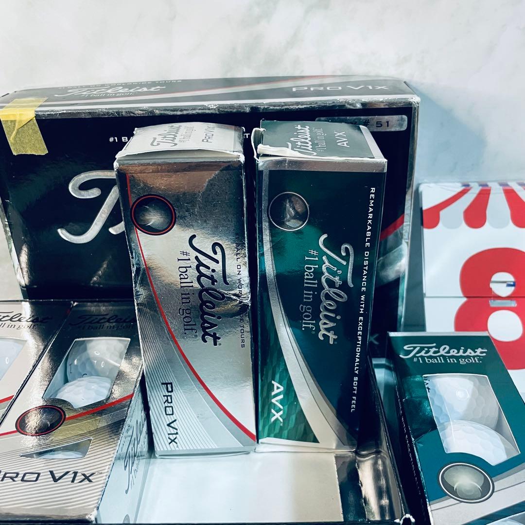 Titleist Pro V1x & AVX ゴルフボール まとめ 新品未使用