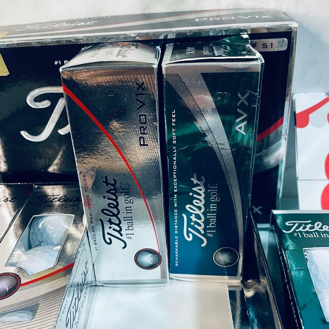 Titleist Pro V1x & AVX ゴルフボール まとめ 新品未使用
