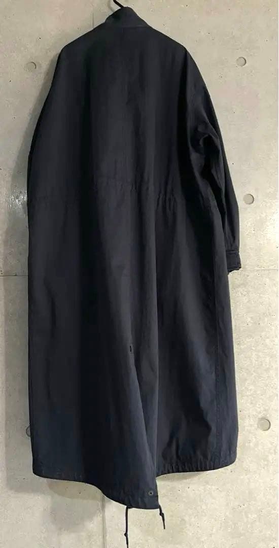 美品　ロエフ　OXスタンドカラー　モッズコート