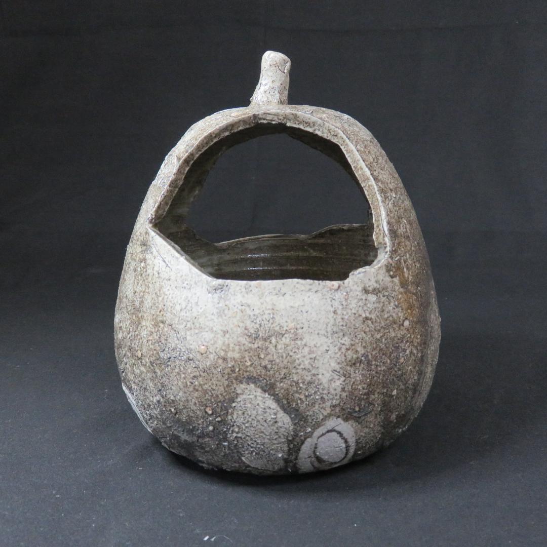 ふくべ 花入 剣山付き 美品 瓢箪 花器 茶道具 花瓶 フラワーベース