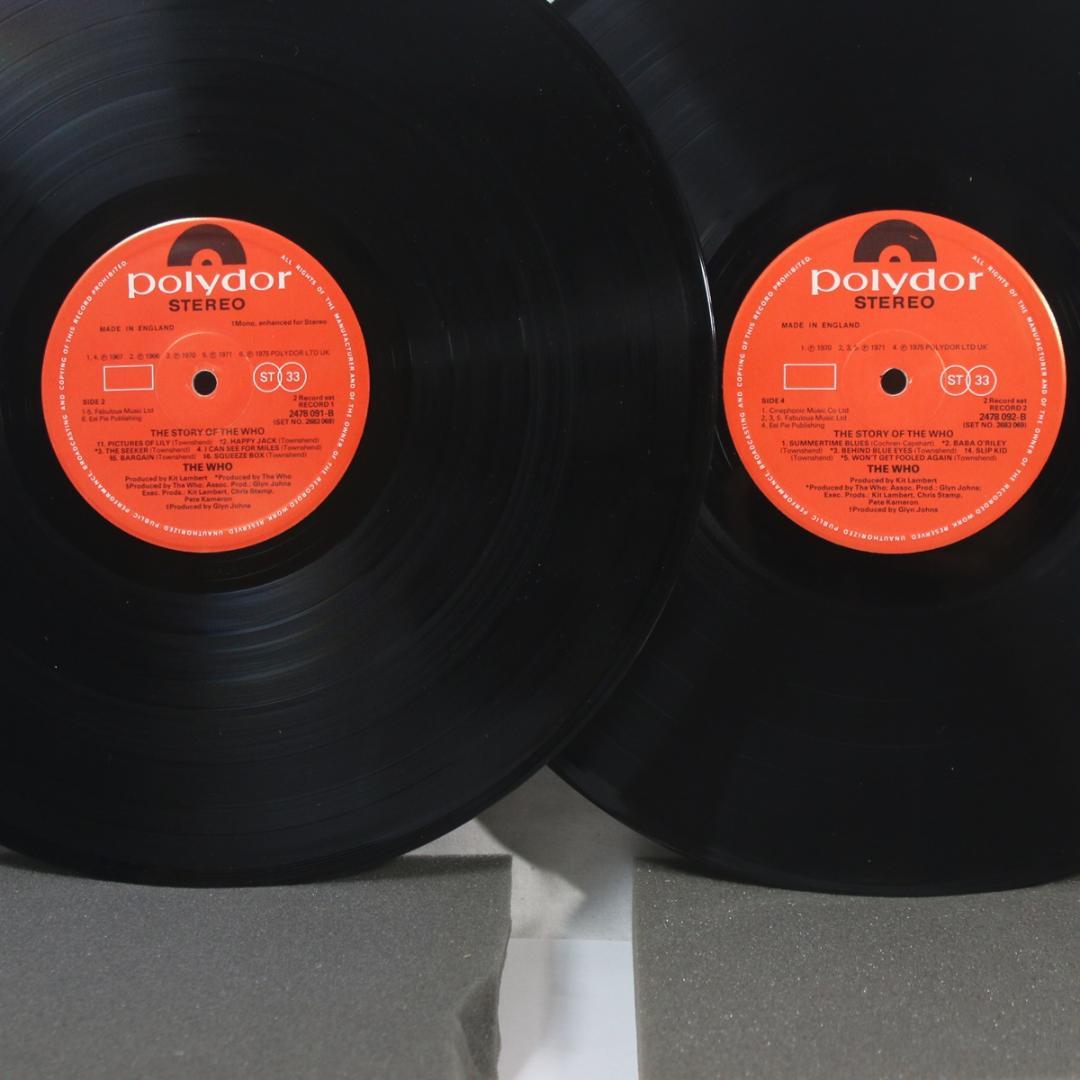 英LP The Who The Story Of The Who UK盤状態良好