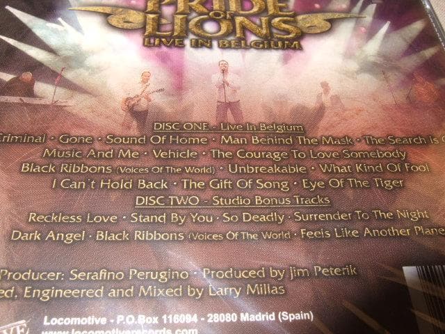 PRIDE OF LIONS,新品未開封,プライド・オブ・ライオンズ,サバイバー