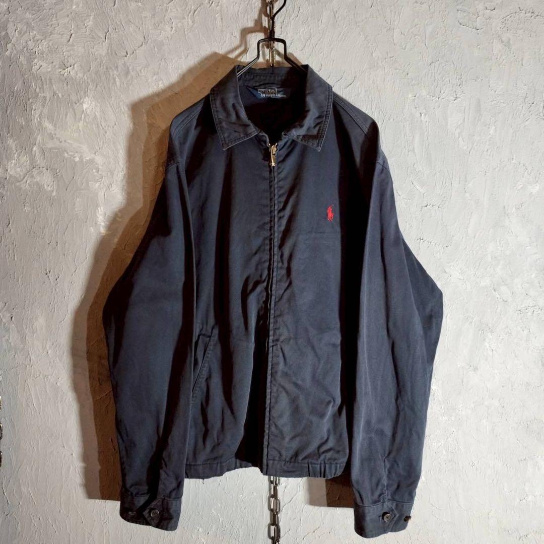 ポロラルフローレン Ralph Lauren 刺繍　スイングトップ　90s.