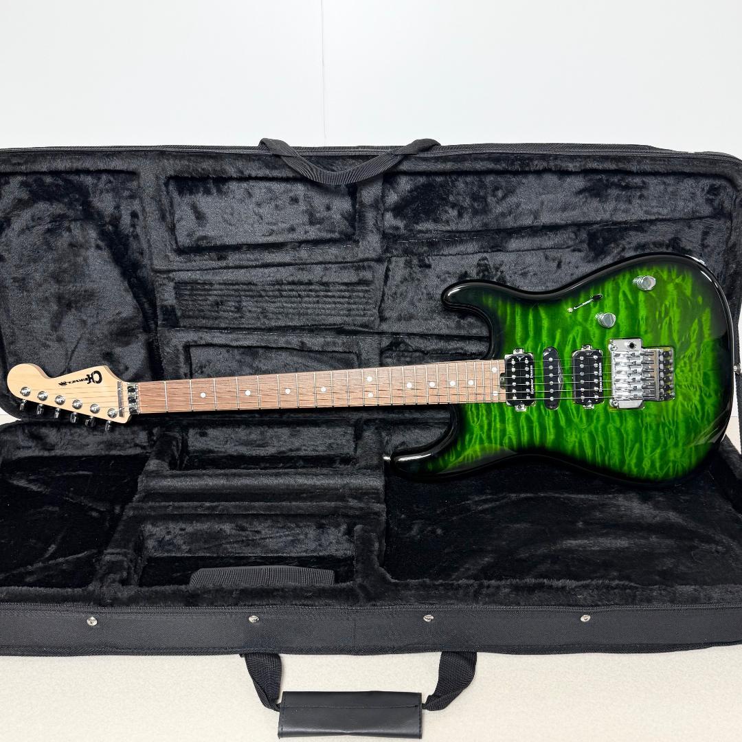 超美品 日本製 Charvel San Dimas Style1 HSH QM