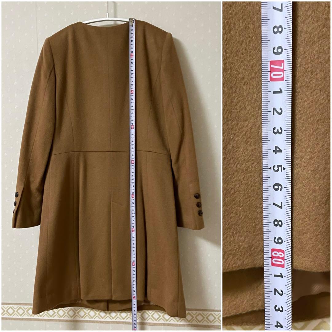 【最終価格】S357 BEATRICE 小さいサイズ　34　カシミア100コート