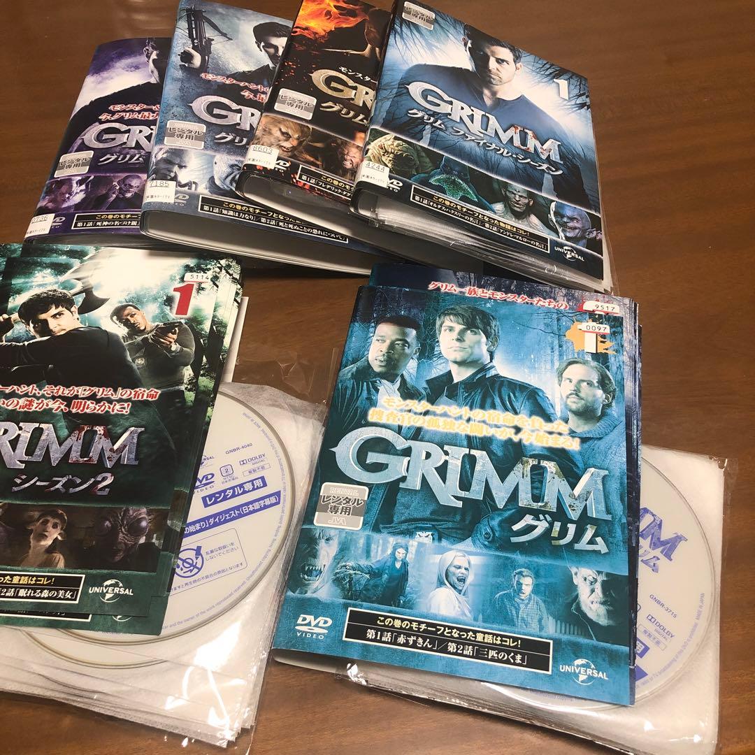 GRIMM DVD シーズン1〜6(ファイナル)セット