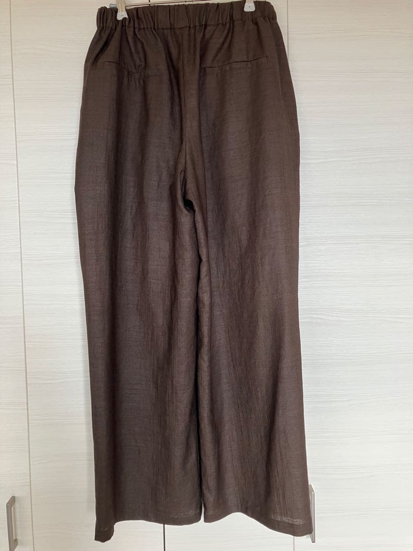【美品】green label relaxingリネンライクセットアップ38