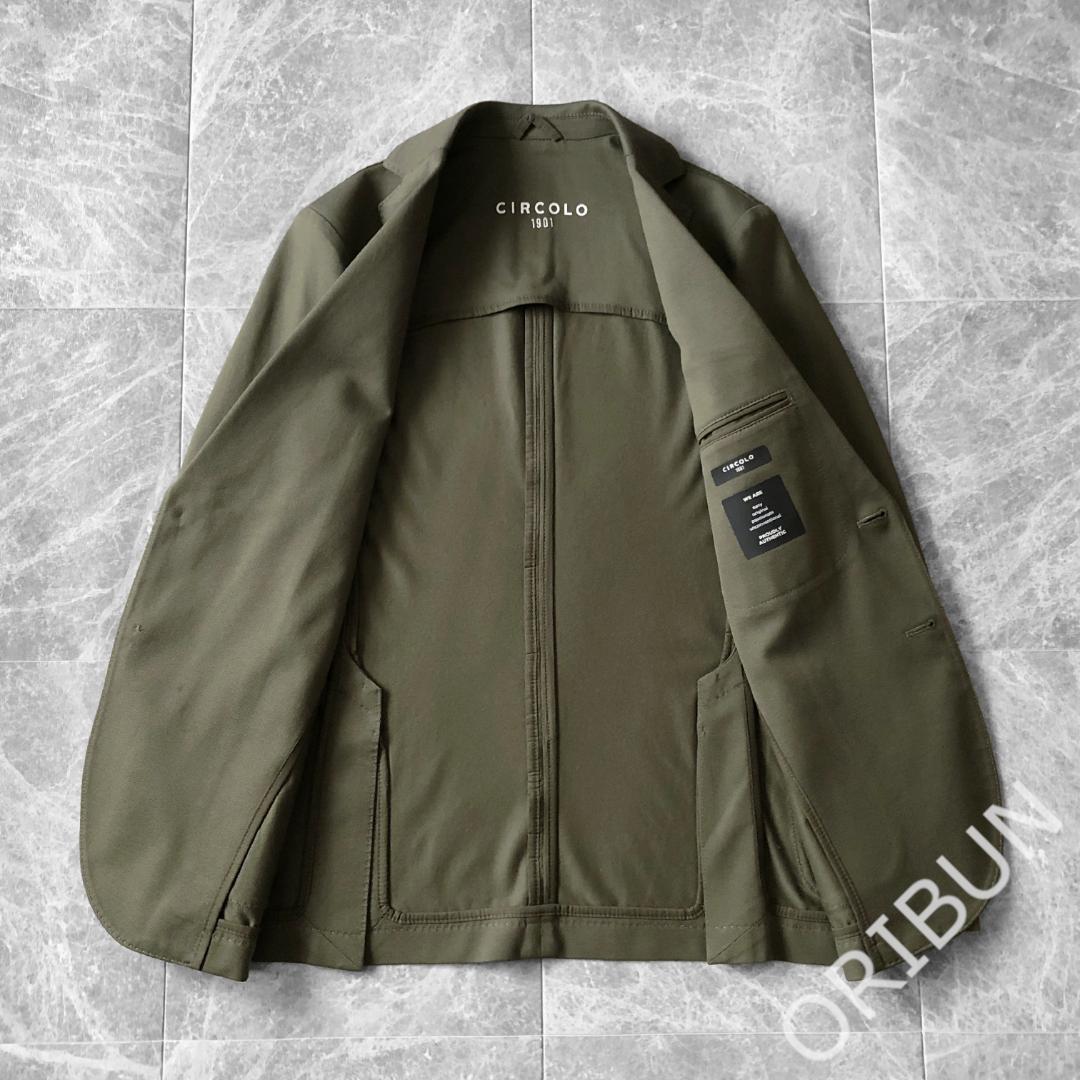 BEAMS別注 Circolo コットンピケストレッチジャージ 2Bジャケット