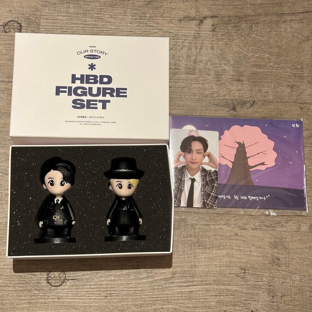 ATEEZ ソンファ センイルMD トレカ ポストカード フィギュアセット