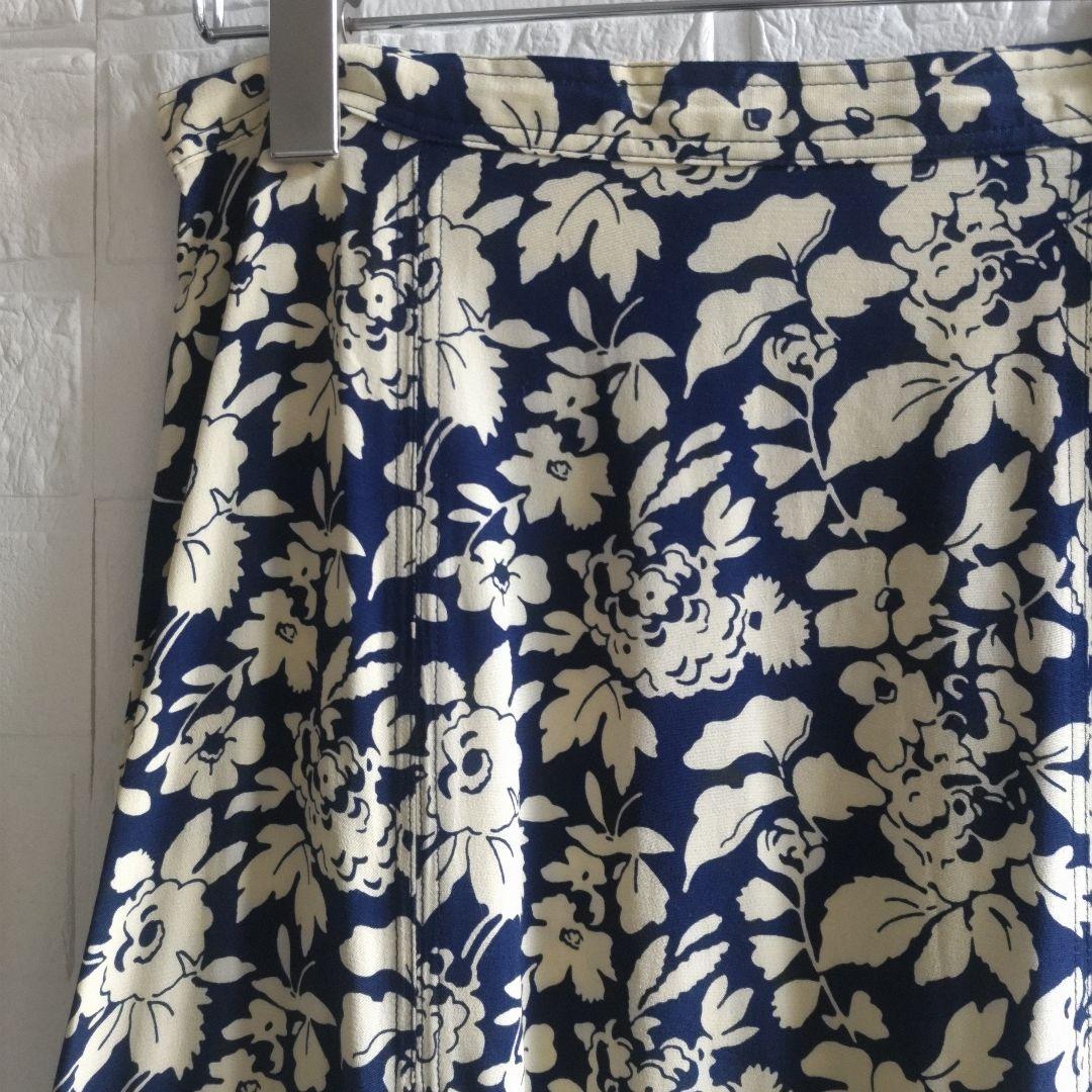 専用✨POLO　 RALPHLAUREN パネルド マキシスカートフラワードット